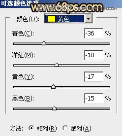 Photoshop调出公园果子照片秋季唯美逆光效果,PS教程,素材中国