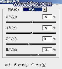 Photoshop调出外景果子照片梦幻蓝色调,PS教程,素材中国