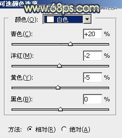 Photoshop调出外景婚片秋季暖黄效果,PS教程,素材中国