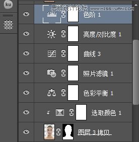 Photoshop详细解析人像后期肖像图修图过程,PS教程,素材中国