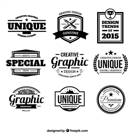 Design-badges-in-retro-style