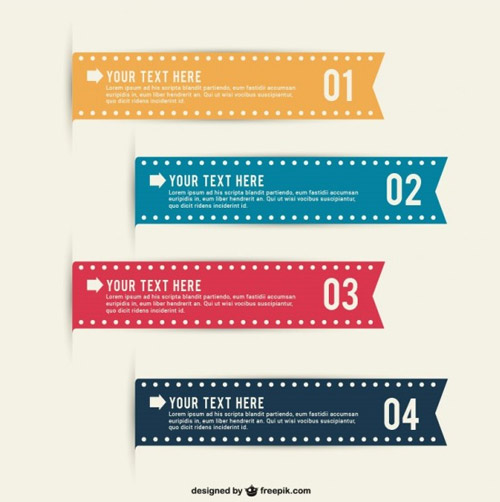 Editable-infographic-ribbons