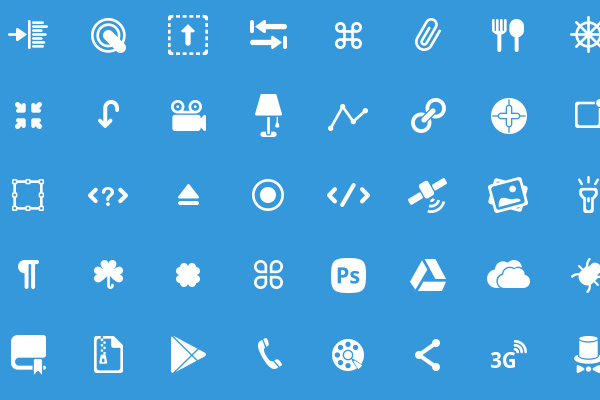 white clean simple freebie glyphs pack dribbble