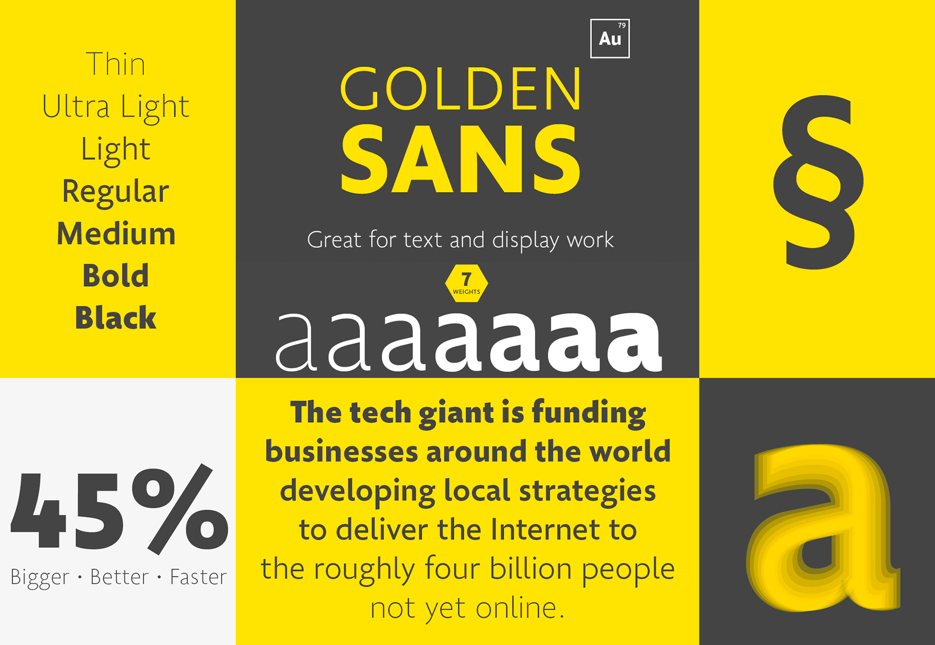 golden-sans-professional-multiweight-font