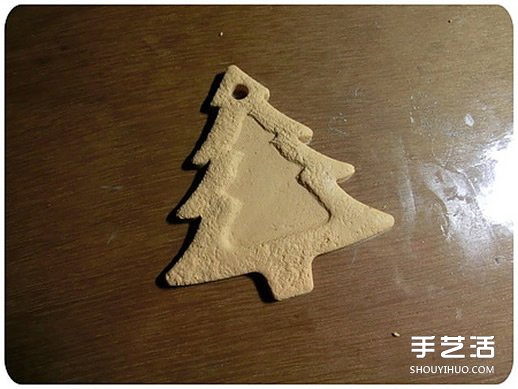 树脂粘土制作圣诞树饼干 糖心饼干粘土DIY教程 -  