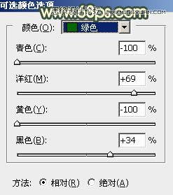 Photoshop绘制铁轨果子照片暗色逆光效果图,PS教程