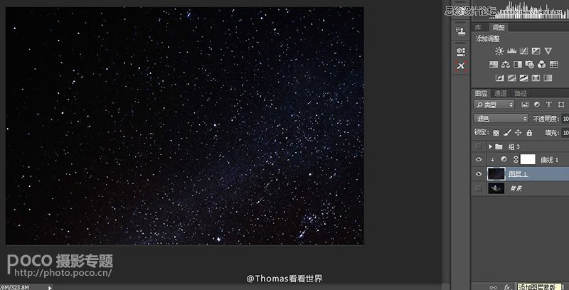 Photoshop快速把风景照片变成黑夜艺术效果,PS教程,素材中国网