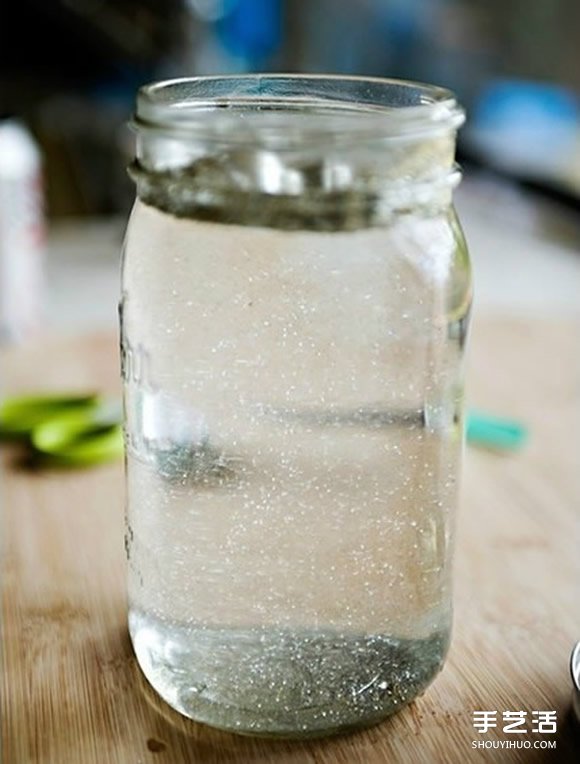 DIY玻璃罐装饰品过程 玻璃瓶饰品制作教程 -  