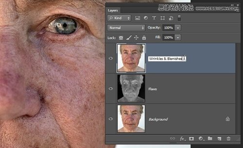 Photoshop详细解析老年人皮肤美白修饰教程,PS教程,素材中国网