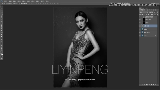 Photoshop调出室内人像照片唯美的时尚大片效果,PS教程,素材中国网