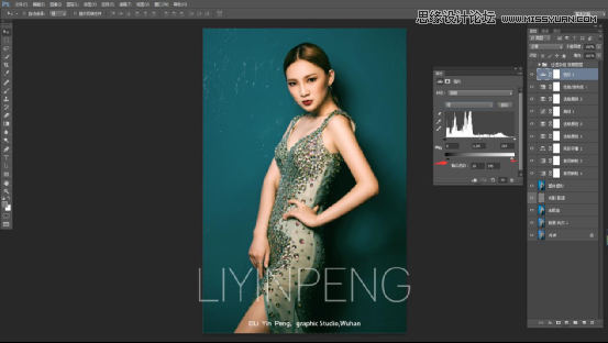 Photoshop调出室内人像照片唯美的时尚大片效果,PS教程,素材中国网