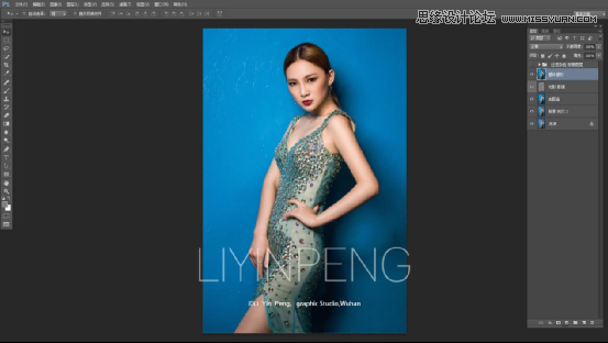 Photoshop调出室内人像照片唯美的时尚大片效果,PS教程,素材中国网