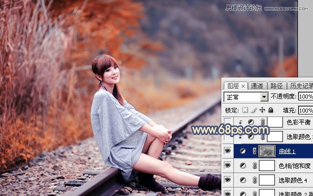 Photoshop给果子照片添加秋季逆光效果图,PS教程,素材中国网