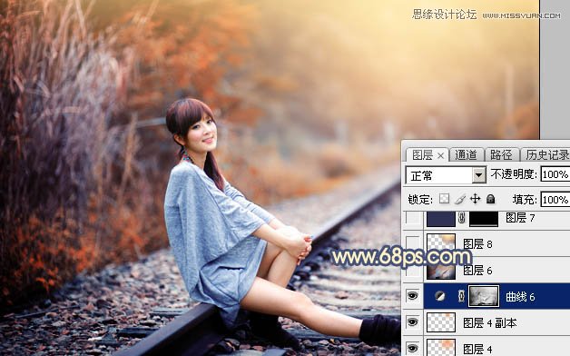 Photoshop给果子照片添加秋季逆光效果图,PS教程,素材中国网