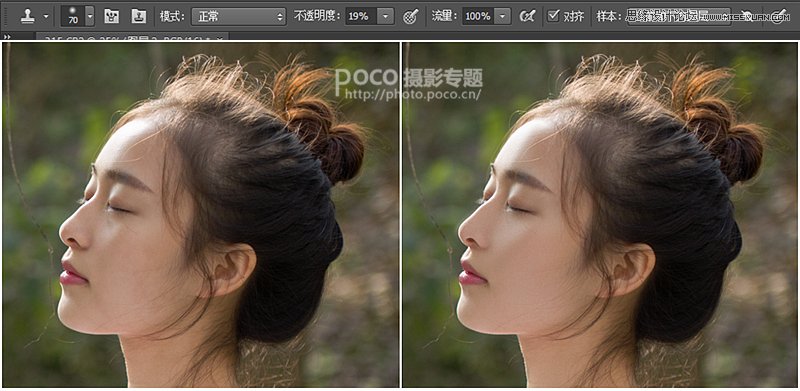 Photoshop结合LR制作清新的胶片人像效果,PS教程,素材中国网