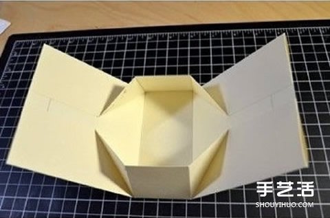 折纸盒子制作图解 纸盒子怎么折方法带展开图