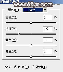 Photoshop调出河边女孩唯美冷色效果图,PS教程,素材中国网