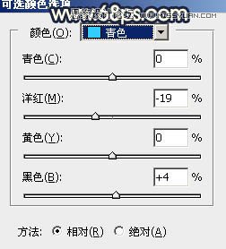 Photoshop给外景人像添加暖黄色艺术效果,PS教程,素材中国网