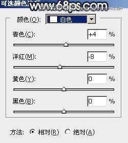 Photoshop给外景人像添加暖黄色艺术效果,PS教程,素材中国网