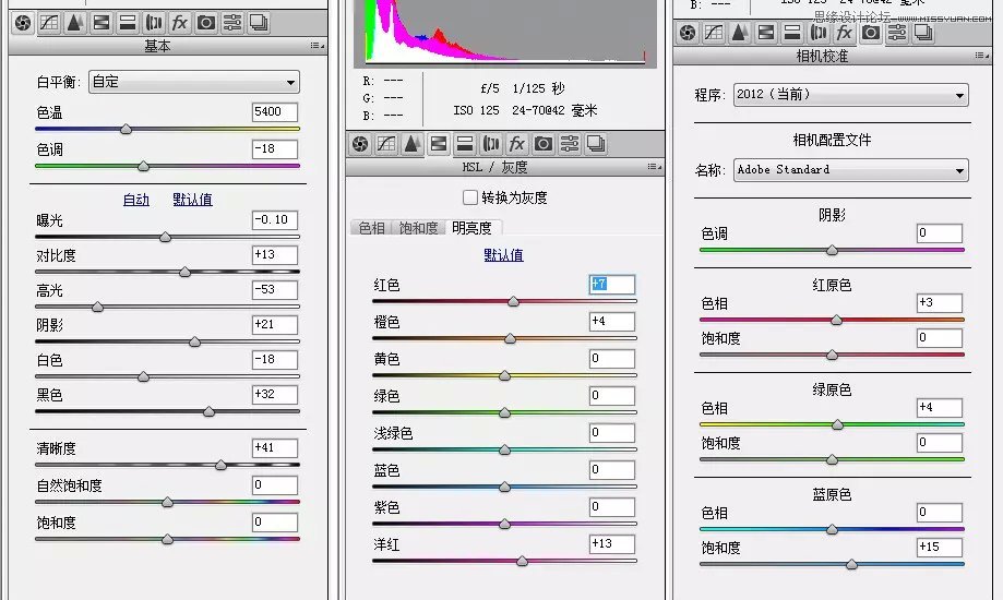 Photoshop给婚纱照片添加舞台灯光效果图,PS教程,素材中国网