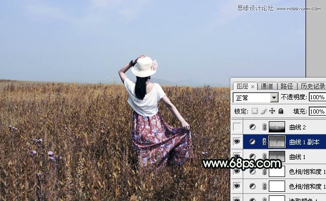 Photoshop给人像添加阴天喜爱柔美逆光效果,PS教程,素材中国网