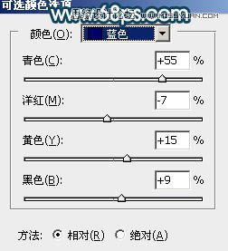 Photoshop调出河边女孩唯美青绿色效果,PS教程,素材中国网