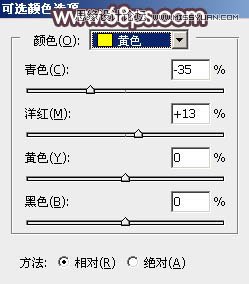 Photoshop调出公园女孩秋季暖色艺术效果,PS教程,素材中国网