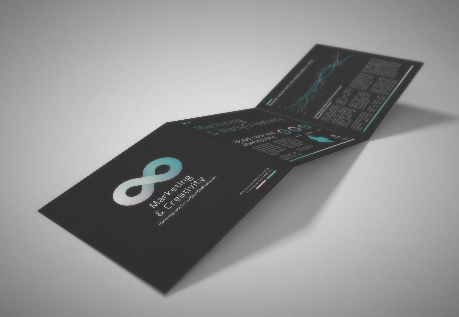 teal-dark-schemed-tri-fold-template