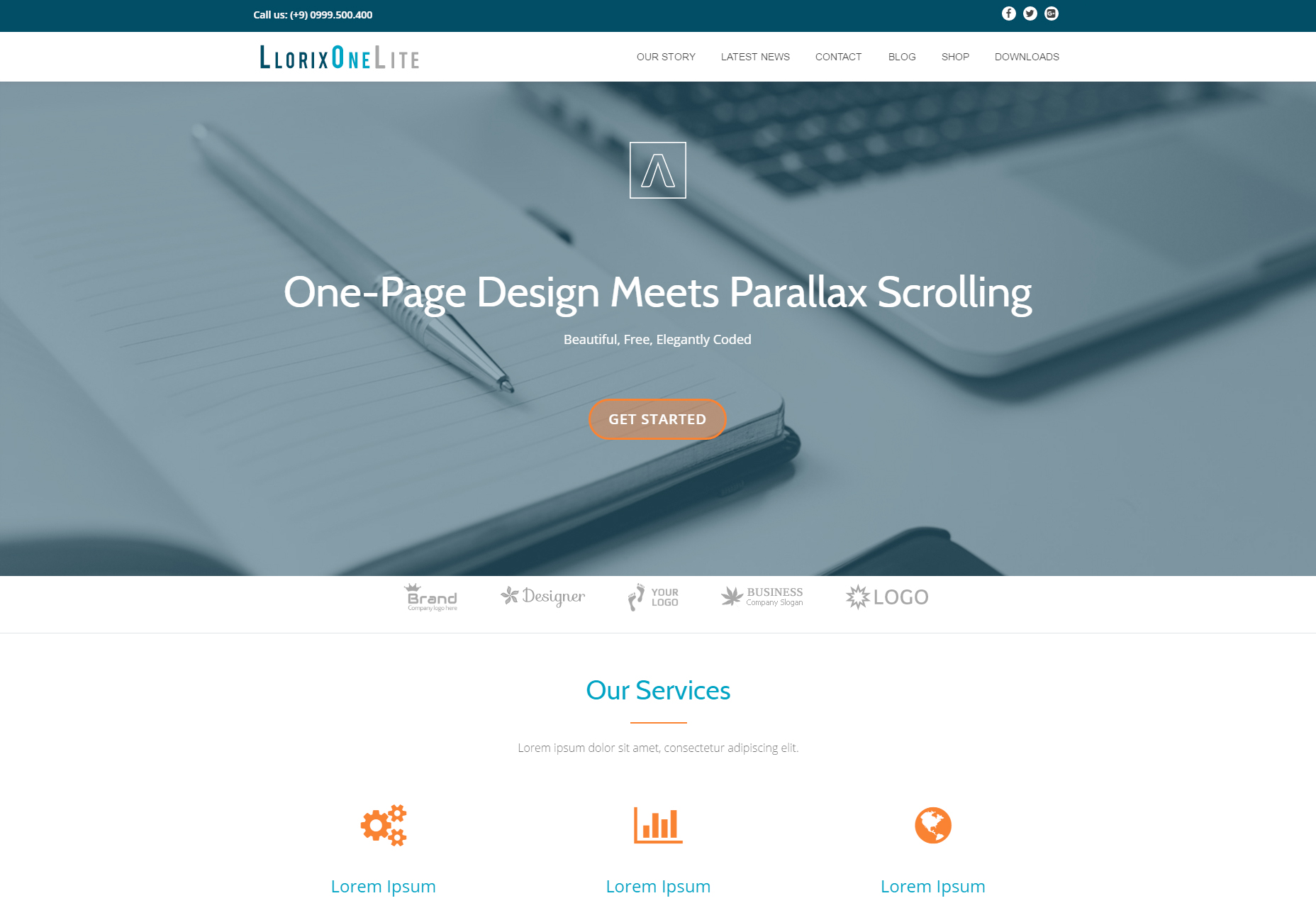 llorix-one-lite-neat-business-wordpress-theme