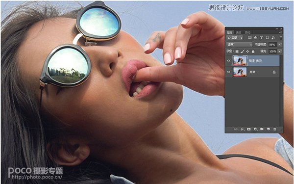 Photoshop调出外景人像欧美复古色效果,PS教程,素材中国网