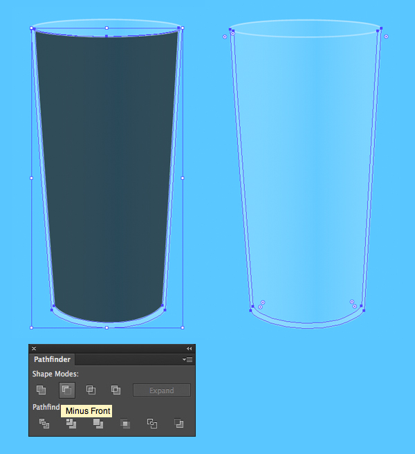 make the sides of the glass thicker