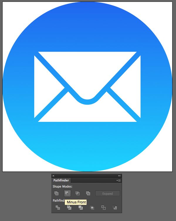 finish the mail icon