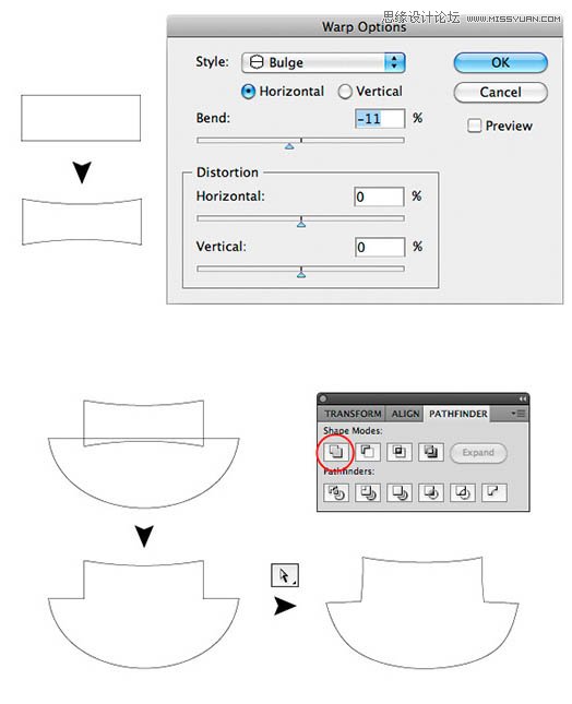 Photoshop结合AI绘制可爱的小黄人教程,PS教程,素材中国网