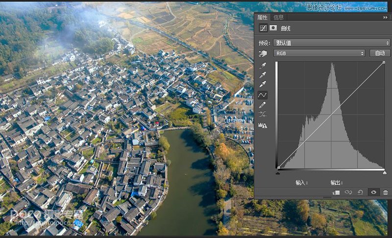 Photoshop详细解析曲线工具的使用原理,PS教程,素材中国网