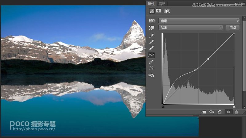 Photoshop详细解析曲线工具的使用原理,PS教程,素材中国网