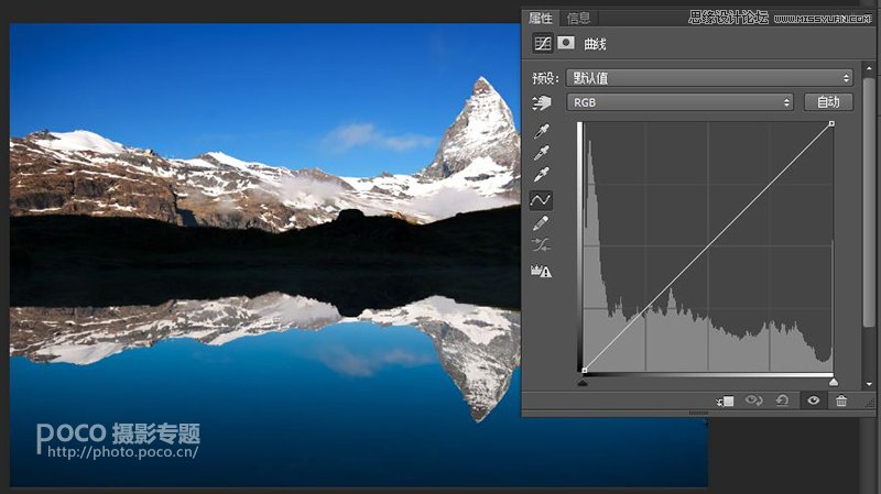 Photoshop详细解析曲线工具的使用原理,PS教程,素材中国网