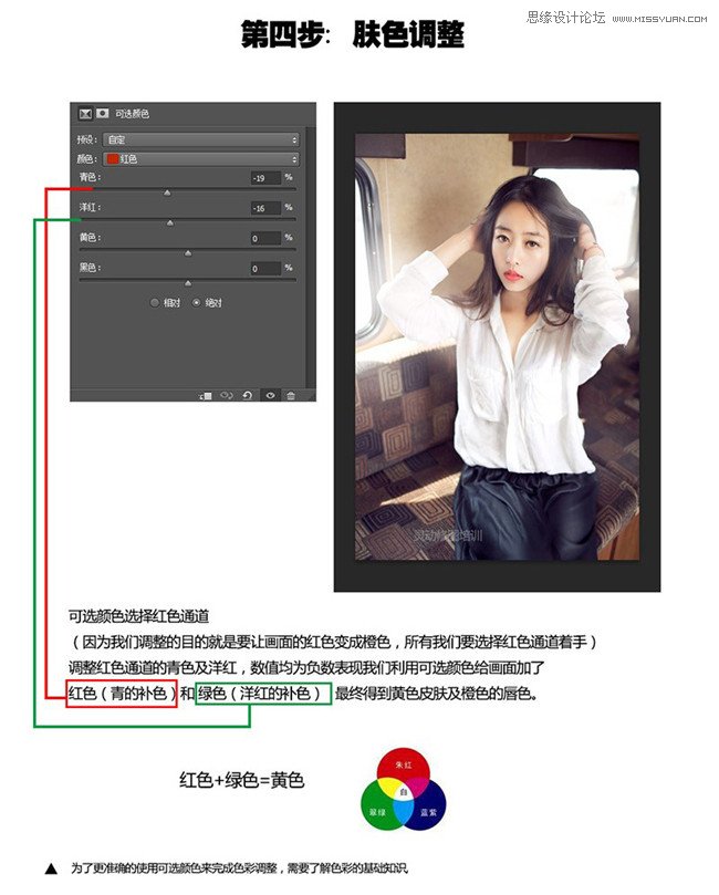 Photoshop调出室内人像暖色甜美效果,PS教程,素材中国网