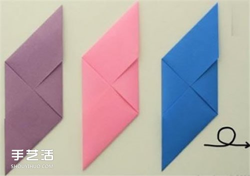 端午节纸粽子制作方法 手工折纸粽子步骤图 -  