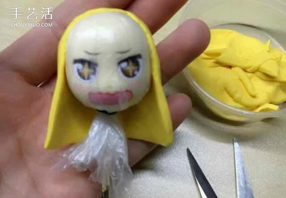 超轻粘土干物妹小埋 女孩小埋人偶粘土制作 -  