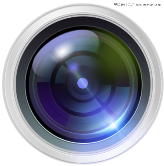 Photoshop绘制立体感十足的相机镜头教程,PS教程,素材中国网