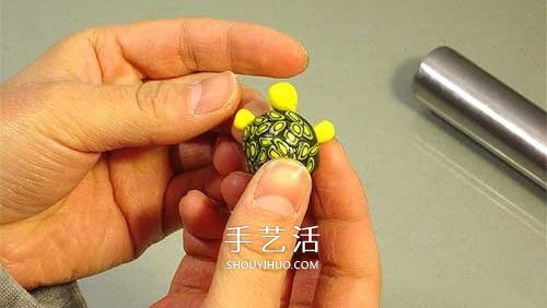 超轻粘土制作小乌龟 逼真的粘土乌龟DIY图解 -  