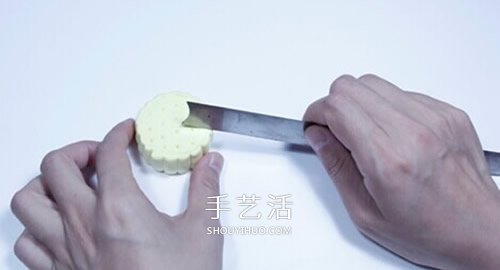 超轻粘土月饼的做法 中秋节粘土月饼手工制作 -  
