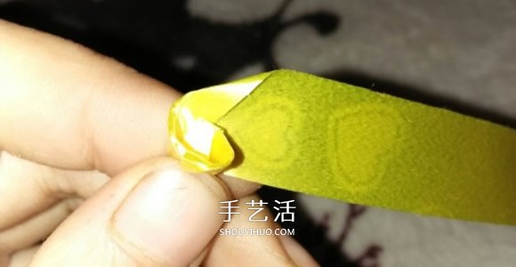 丝带折玫瑰花戒指图解怎么折丝带玫瑰戒指