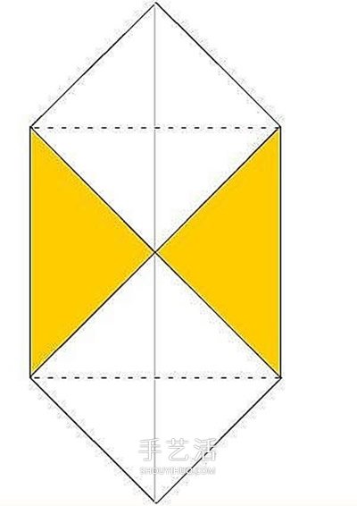 手工折方形盒子的方法正方形纸盒折纸图解
