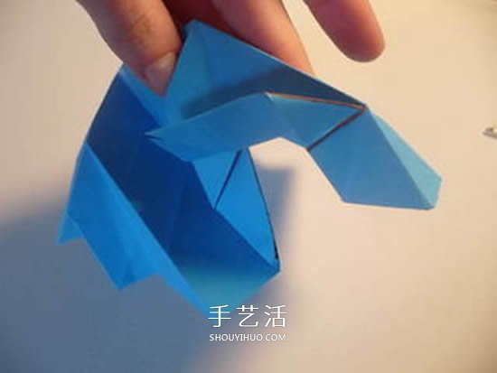 手工玫瑰花怎么叠图解 玫瑰花折叠方法教程 -  