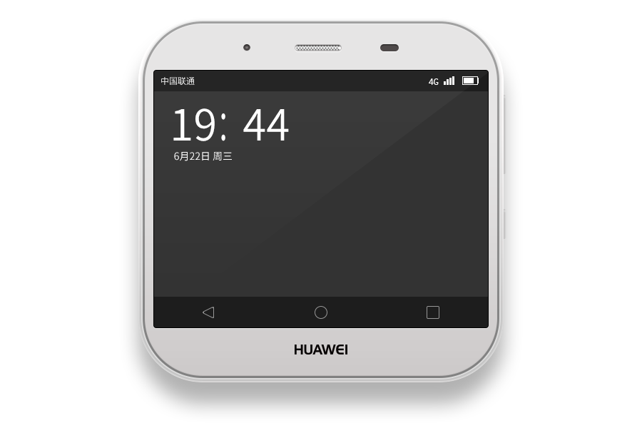 Photoshop绘制时尚的华为手机图标教程,PS教程,素材中国网