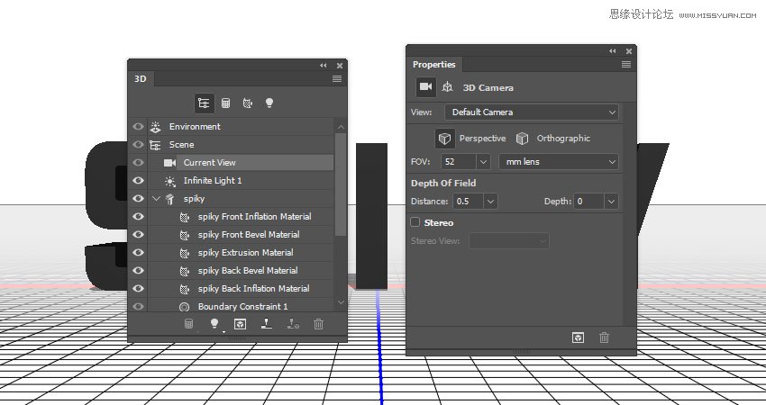 Photoshop制作金属质感的3D立体字【英】,PS教程,素材中国网