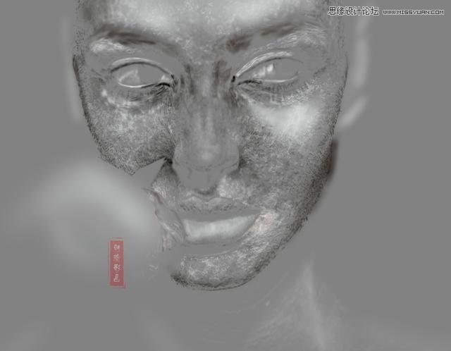 Photoshop给人物肖像后期精修磨皮,PS教程,素材中国网