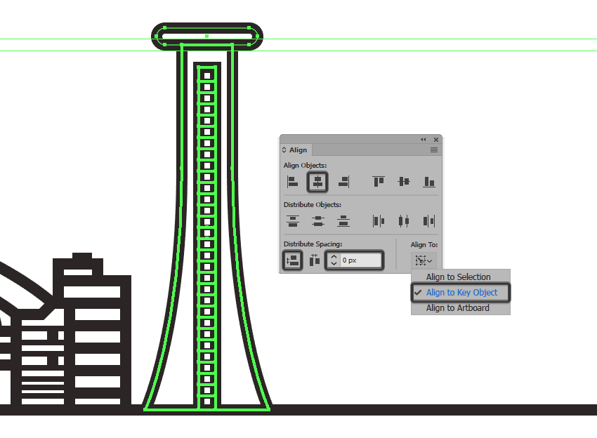 Illustrator绘制线描风格的城市插图教程,PS教程,素材中国网