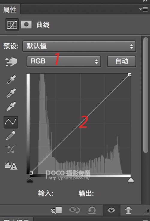 Photoshop详解后期调色中曲线工具的用法,PS教程,素材中国网